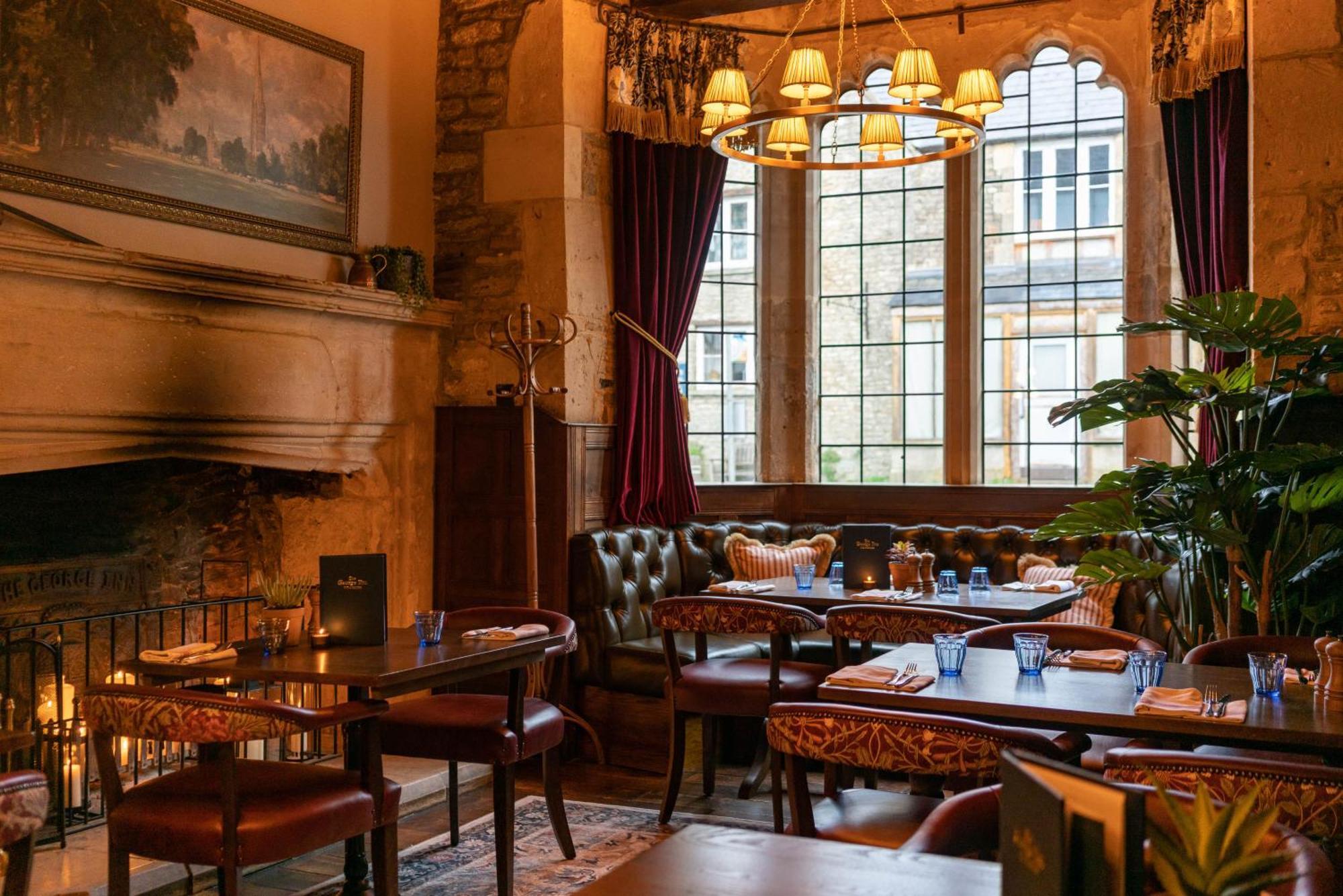 The George Inn & Plaine Norton St Philip Esterno foto