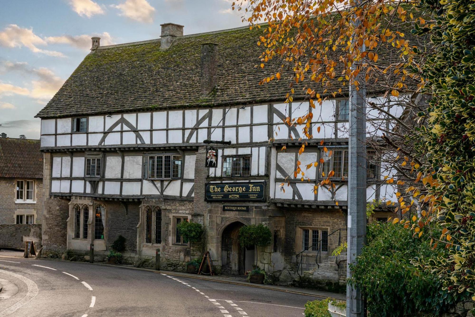 The George Inn & Plaine Norton St Philip Esterno foto